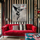 Immagine LOVE HUNTER su tela | Dettagli in acrilico